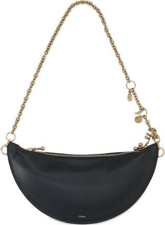 Chlo&eacute; Womens Icons Leather Shoulder Bag