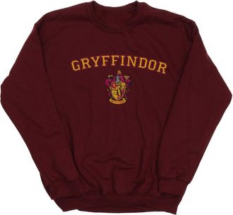 Harry Potter Heren Gryffindor Crest Sweatshirt (Bourgondi&euml;)