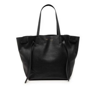 Celine Pre-owned Celine Small Leather Phantom Cabas Tote Ladies F-CU-2186