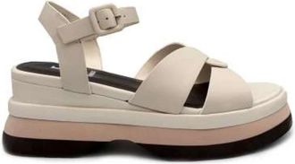 Jeannot Sandalo - Dames - Sleehakken - Wit - 36 EU - Leer - Schoenen