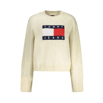 Tommy Hilfiger Donna, Maglie, Beige, L, new