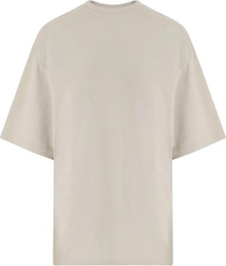 Lauren Manoogian Interlock Tee - Dames - Shirts - Beige - M - Katoen - Tops
