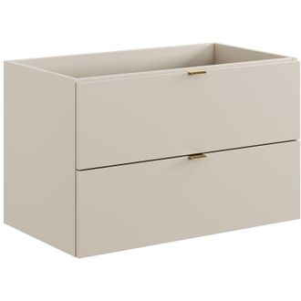 Vente-Unique Mobile sotto lavabo sospeso Beige 80 cm - LAVENA