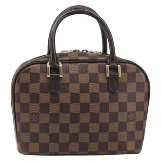 Louis Vuitton Sarria Damier Brown Canvas Handbag (Pre-Owned)
