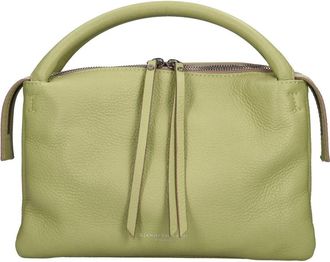 Gianni Chiarini Drie Leren Tas - Dames - Handtassen - Groen - ONE Size - Leer - Tassen