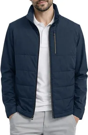 Hawke & Co Water Resistant Hybrid Stretch Jacket in Hawke Navy at Nordstrom Rack, Size X-Large