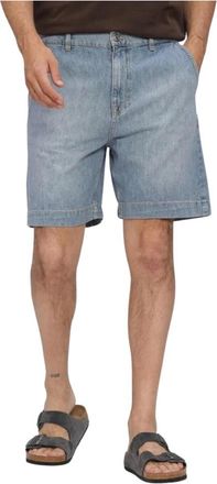 Selected Korte Broeken, Heren, Blauw, XL, Denim, Slhloose Mason 802 DNM Shorts