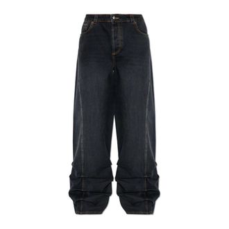 Avavav Wide Jeans, male, Black, Size: W30 Wide-leg Jeans