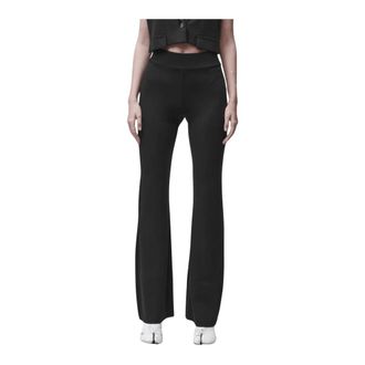 Thom Krom Flared Sweatpants - Dames - Broeken - Zwart - Maat: S