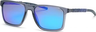 Plein Sport Mens SSP013 58 584ALP Sunglasses - Grey - One Size