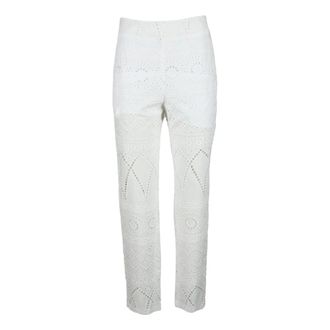 Giulia N Couture Mujer, Pantalones, Blanco, Talla: S