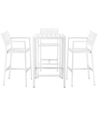 Pangea Home Indoor/Outdoor 5Pc Arm Barstool Set