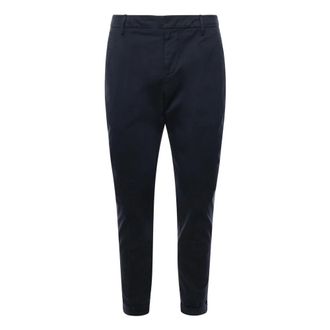 Dondup Slim-fit Trousers, male, Black, W31, Slim Chino Trousers