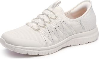 Skechers Womens Virtue - Stunner Hands Free Slip-ins, Off-white, 4.5 UK