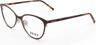DKNY Womens 51 mm Brown Eyeglasses