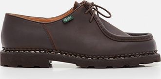 Paraboot Brown Leather Dress Shoes