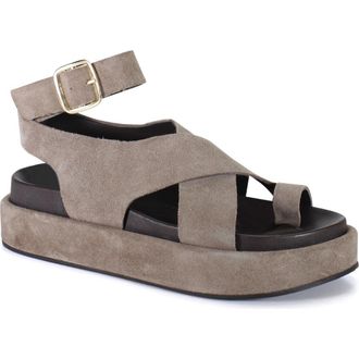Diba SUGAR FIX Platform Sandal in Taupe at Nordstrom, Size 6.5