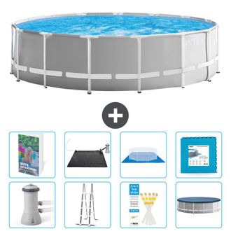 Intex Piscina Prism Frame Redonda - 457x122 Cm - 9-piezas S621