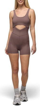 Prana Luxara Salutations Romper in Carob at Nordstrom, Size X-Small