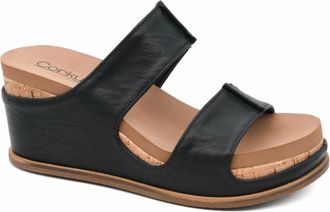 Corkys Footwear Womens Table For Two Sandals In Black
