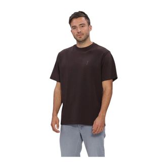 Butcher of Blue Mercer Loose Tee - Heren - Tops - Bruin - Maat: 2XL