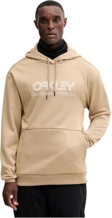 Oakley Rider Long 2.0 Hoodie - Heren - Sportshirts - Groen - M - Katoen - Fitness