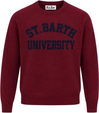 MC2 Saint Barth Jersey de cuello redondo Heron - Knitwear - Hombre - Rojo - XL