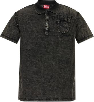 Diesel Tops, Heren, Zwart, XS, Katoen, Polo T-Ardy-Polo