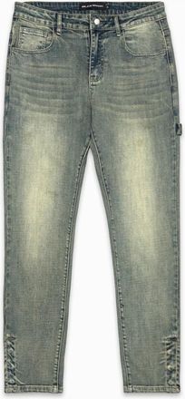 Black Bananas Jeans, Heren, Blauw, W32, Denim, V2 Worker Denim