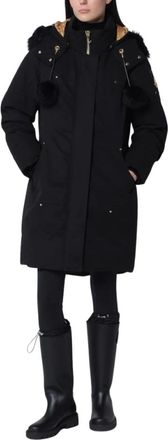 Moose Knuckles Stirling Parka - Coats - Mujer - Negro - L