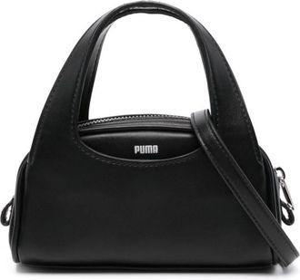 Coperni X PUMA small logo-print tote bag - women - Polyester/Artificial Leather - One Size - Black