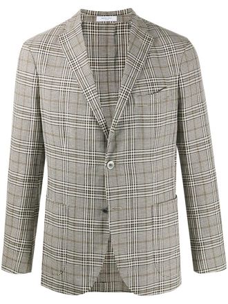 Boglioli Blazer met enkele rij knopen - Beige