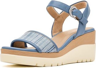 Naturalizer Soul Naturalizer - Graciela Womens Wedge Shoes Navy Raffia : 8.5 M (B), Synthetic