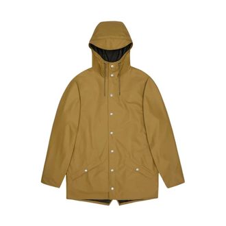 Rains Rain Jackets, male, Green, Size: XS Jacket