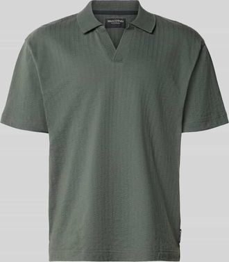 Marc O'Polo Relaxed Fit Poloshirt aus reiner Baumwolle in Oliv, Gr&ouml;&szlig;e XXXL