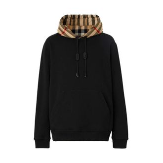 Burberry Samuel Hoodie - male - Burberry - Hoodies - Black - 2XL - Sweatshirts & Hoodies