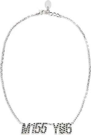 Red Valentino Elegante Ketting met Hanger - Dames - Kettingen - Grijs - ONE Size - Accessoires