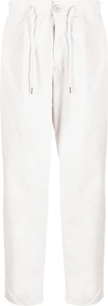 Herno straight-leg drawstring trousers - men - Polyester/Polyester - L - Neutrals