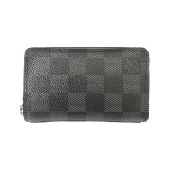 Louis Vuitton Graphite Coated Canvas Coin Purse/Coin Case (Pre-Owned)