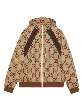 Gucci Jack met capuchon - Bruin