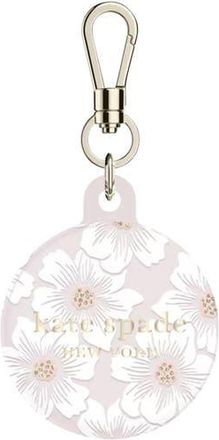 Kate Spade New York hollyhock airtag keychain in Hollyhock/Blush/Cream at Nordstrom Rack