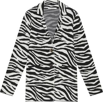 Maliparmi Giacca con stampa - Bianco