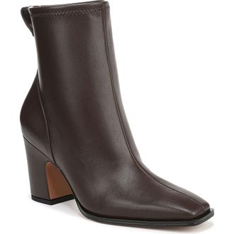 Franco Sarto Jayton Square Toe Bootie in Brown at Nordstrom Rack, Size 8.5