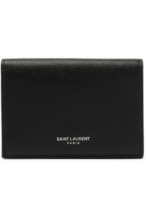 Saint Laurent Pebble-Grain Leather Billfold Wallet