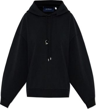 Sportmax Hoodie - Dames - Hoodies - Zwart - XS - Katoen - Hoodies & sweatvesten
