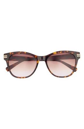 Ted Baker 55mm Gradient Cat Eye Sunglasses in Tortoise at Nordstrom Rack