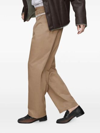 Maison Margiela Tabi penny loafers - Brown