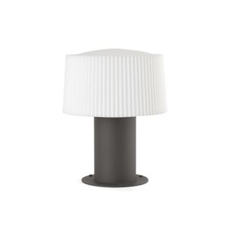 Faro Barcelona Muffin Sobremuro Gris Oscuro H300 74433s-04