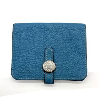 Herm&egrave;s Leather Coin Purse/Coin Case (Pre-Owned)