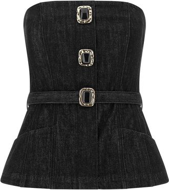 Self Portrait Bandeau Top